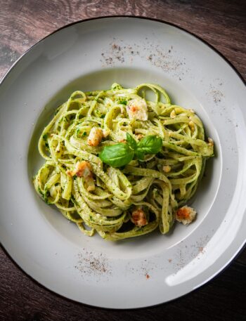 Zucchini Noodles with Pesto