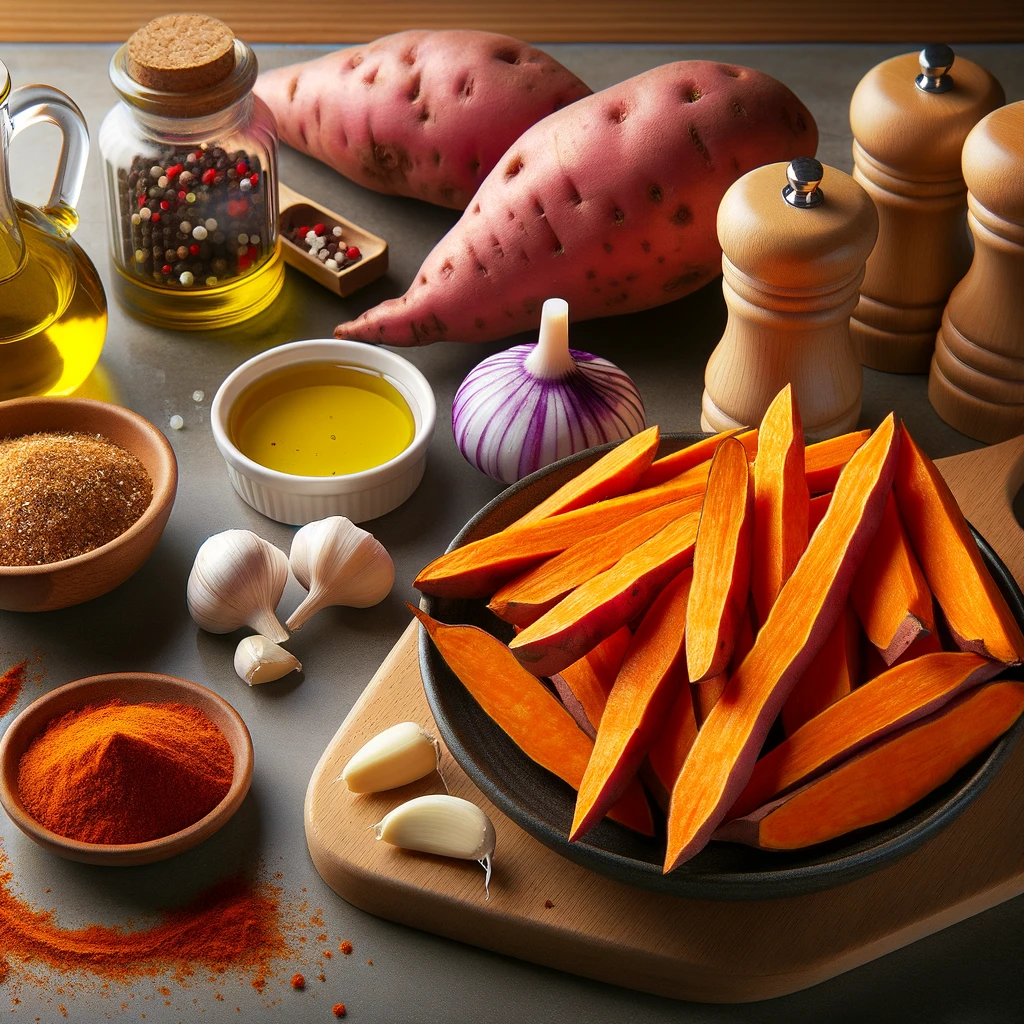 Gluten Dairy Nut Free Sweet Potato Fries ingredients