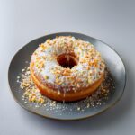 donuts made from cake mix, freshly baked, with colorful sprinkles