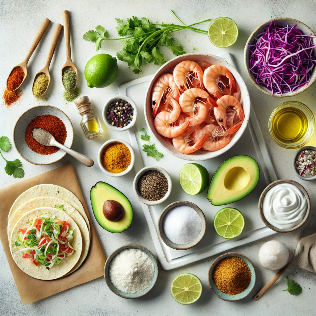 Shrimp-Tacos-with-Avocado-Lime-Crema