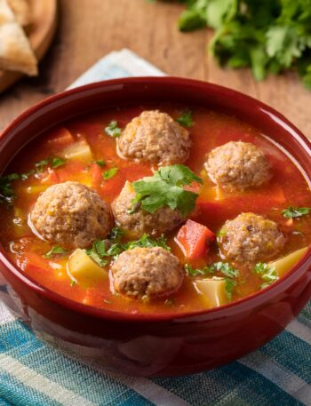 Albondigas Soup Recipe – Hearty Mexican Meatball Soup