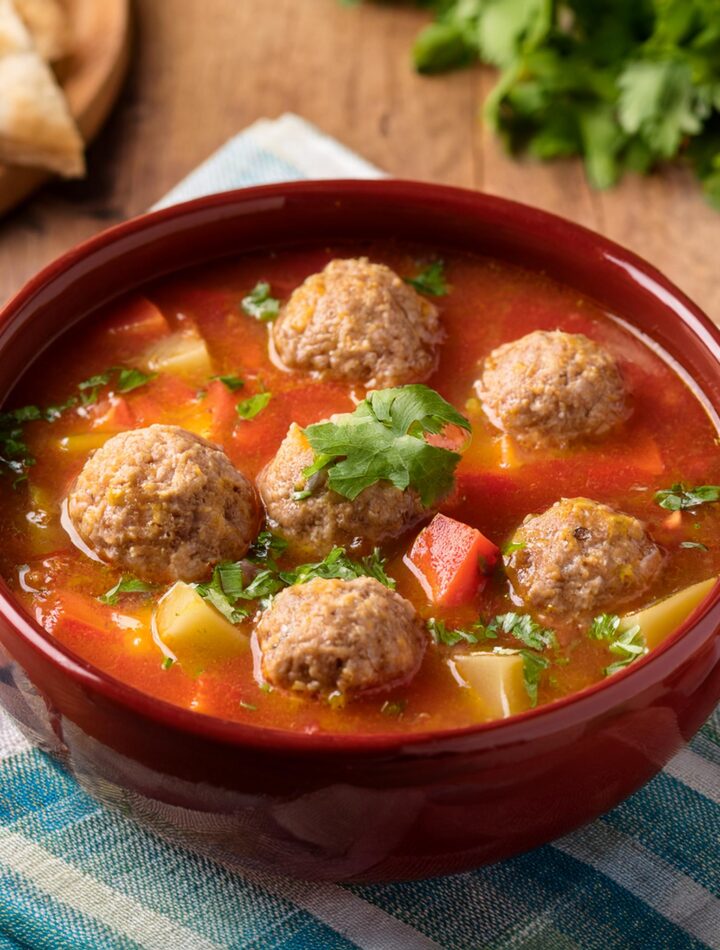 Albondigas Soup Recipe – Hearty Mexican Meatball Soup