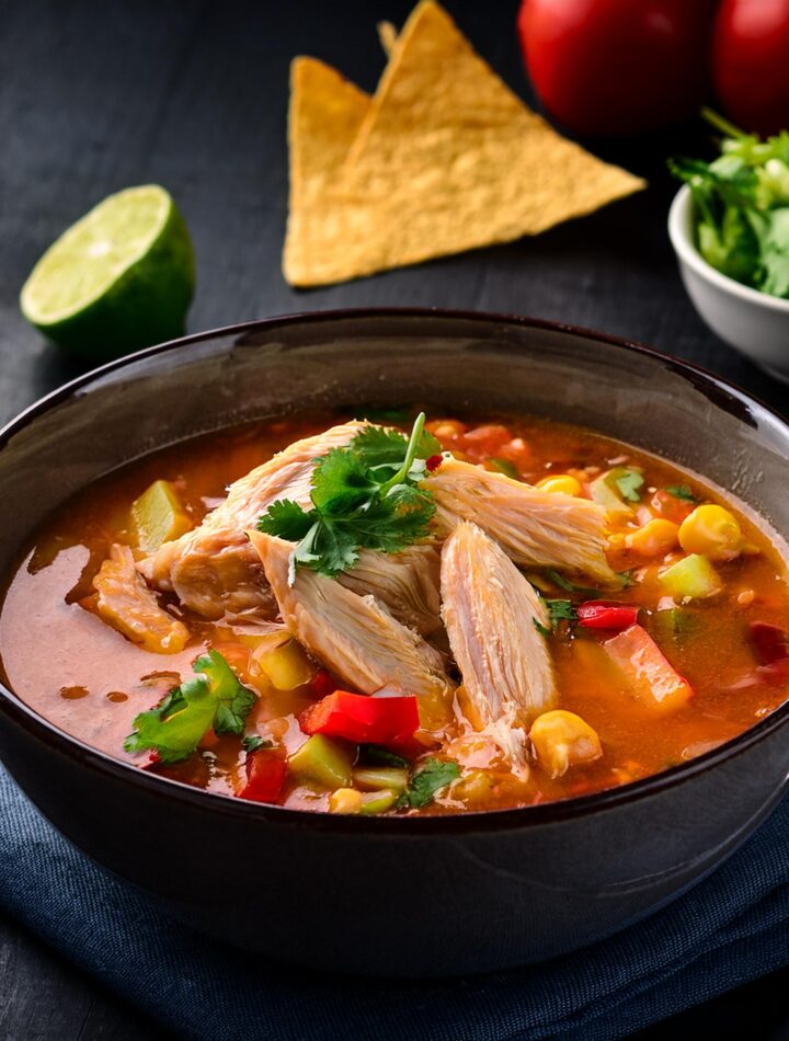 Chicken Tortilla Soup Recipe – Hearty and Flavorful