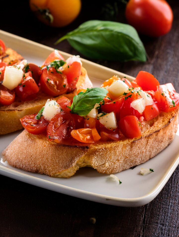 Classic Bruschetta Recipe – Fresh and Flavorful Italian Appetizer