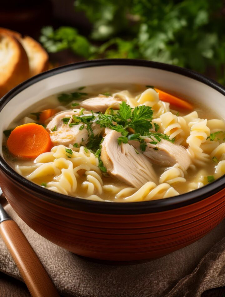 Classic Chicken Noodle Soup Recipe – Comforting and Easy