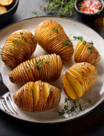 Crispy Hasselback Potatoes Recipe – A Perfect Side Dish