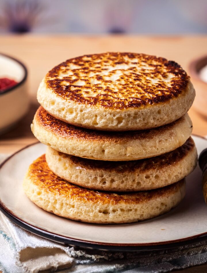 Homemade Crumpets Recipe – Light and Spongy