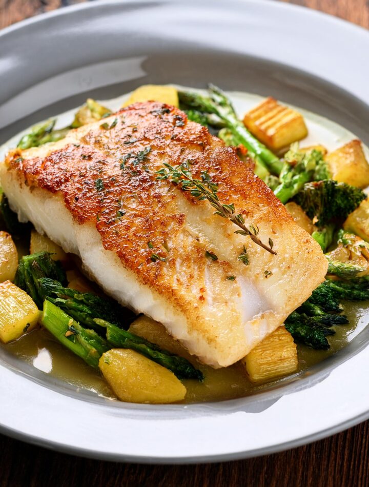 Pan Seared Cod Recipe – Healthy and Flavorful