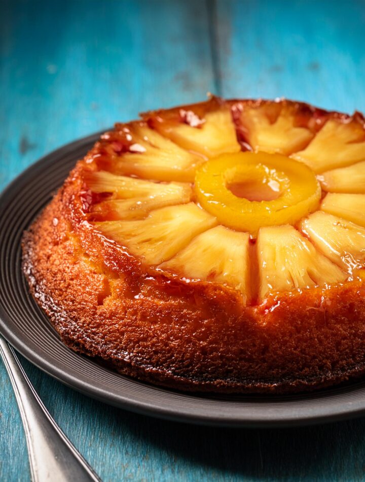 Pineapple Upside Down Cake Recipe – A Classic and Easy Dessert