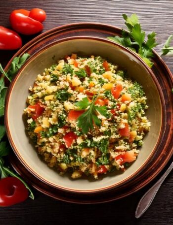 Tabbouleh Salad Recipe – Fresh and Flavorful Mediterranean Dish