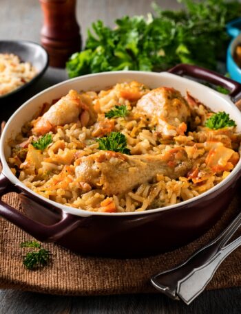 Chicken and Rice Casserole A Cozy One Pan Meal