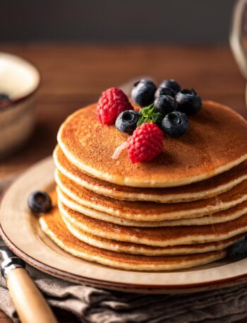 Fluffy American Pancakes – Perfect for Breakfast