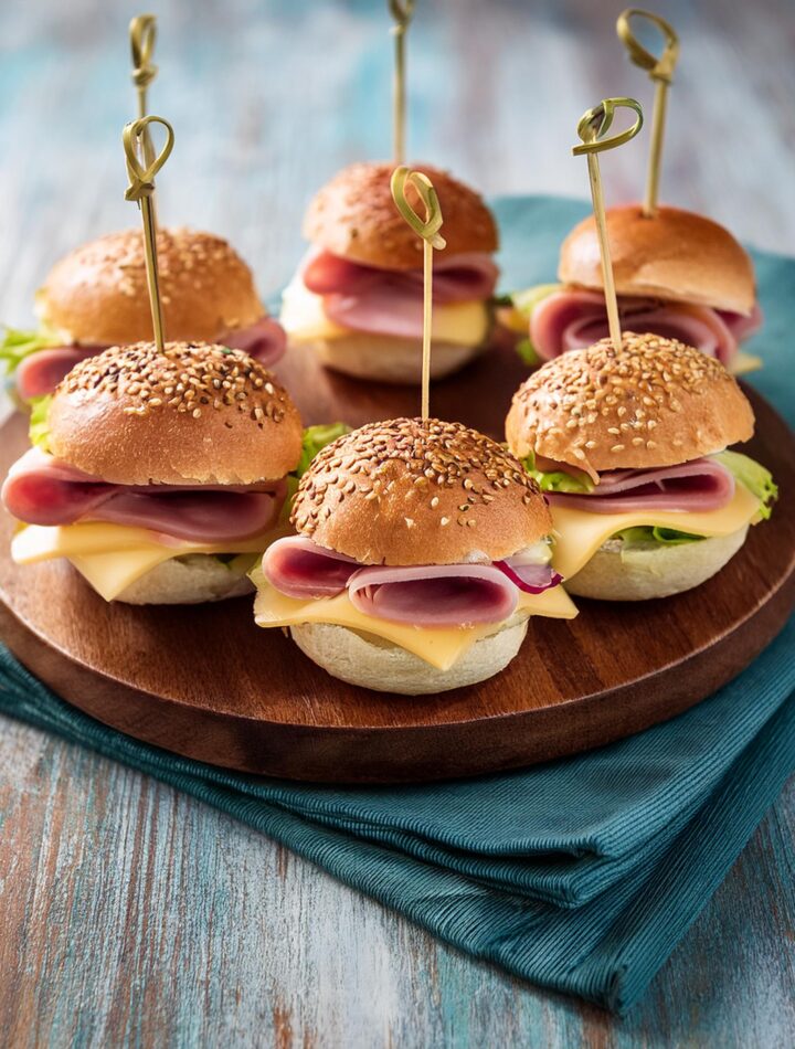 Ham and Cheese Sliders Recipe Simple Party Snack