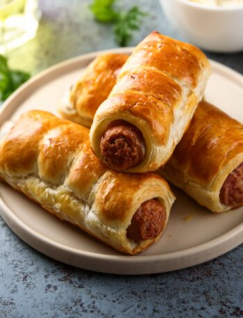 Homemade Sausage Rolls Perfect for Snacks or Parties