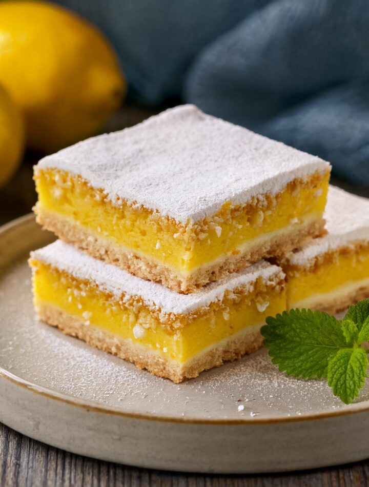 Luscious Lemon Bars Recipe Tangy and Sweet Treat