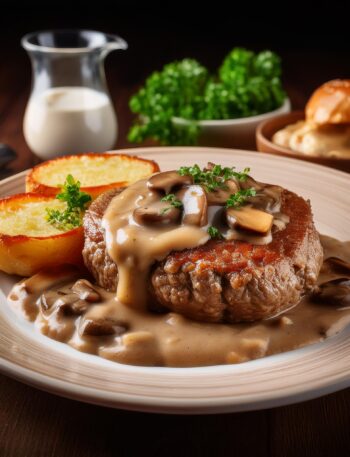 Salisbury Steak with Mushroom Gravy A Comforting Classic